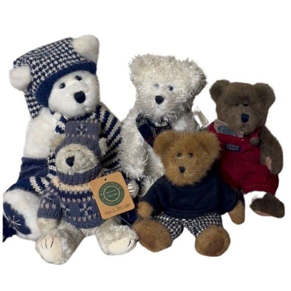 Vintage Boyd’s Bears Lot of 5 - Picture 1 of 14